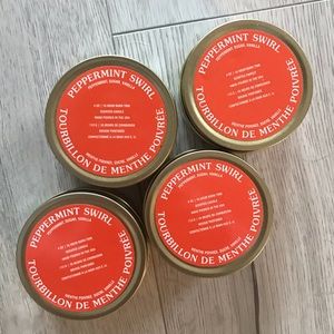 UO Artist Print Tin Candle- Peppermint Swirl